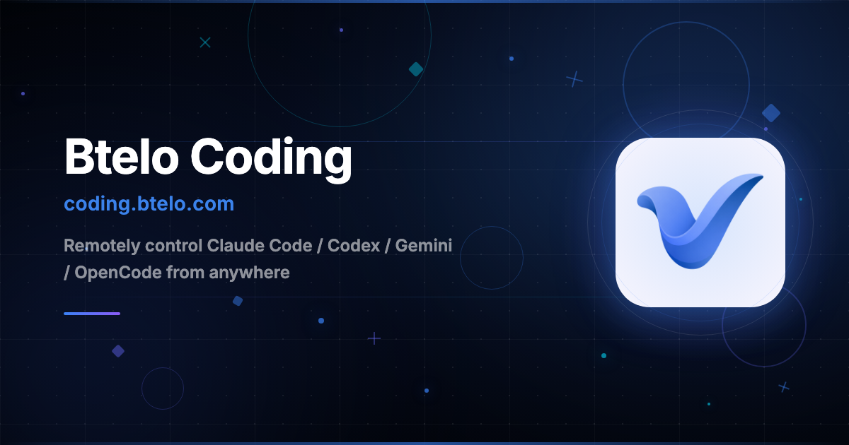Btelo Coding — Code from anywhere